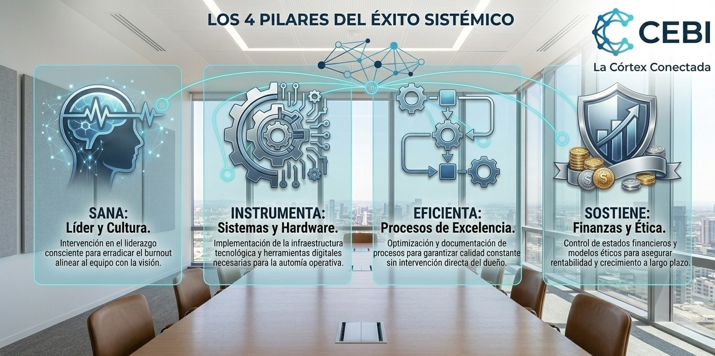 Los 4 pilares del éxito sistémico CEBI